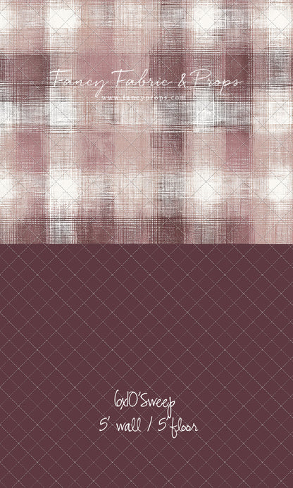 Woven Mauve - With Sweep Option