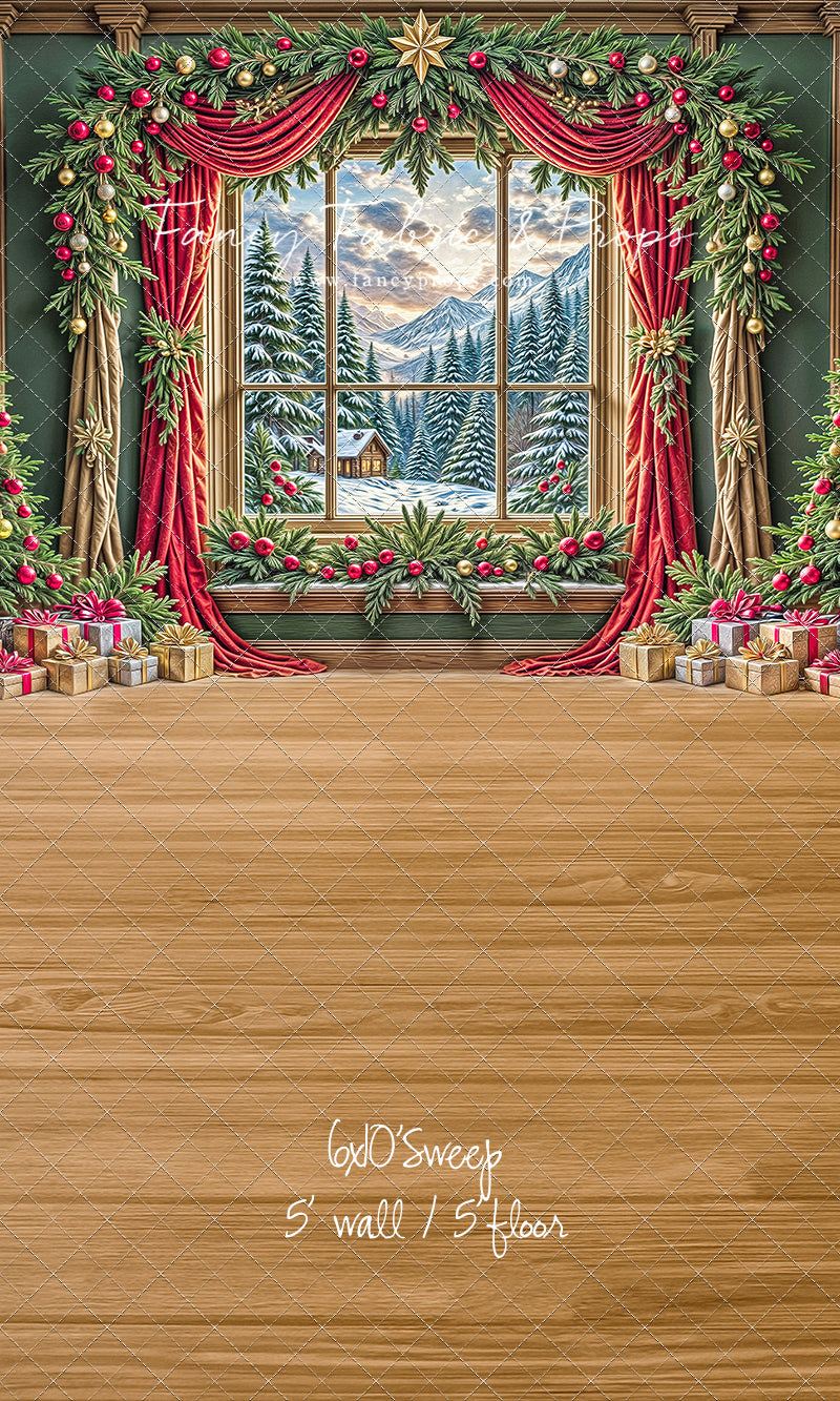 Yuletide Bloom View - with Sweep Option