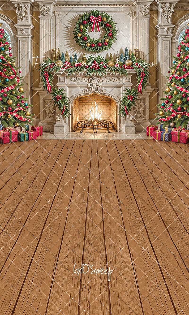 Yuletide Hearth - with Sweep Option