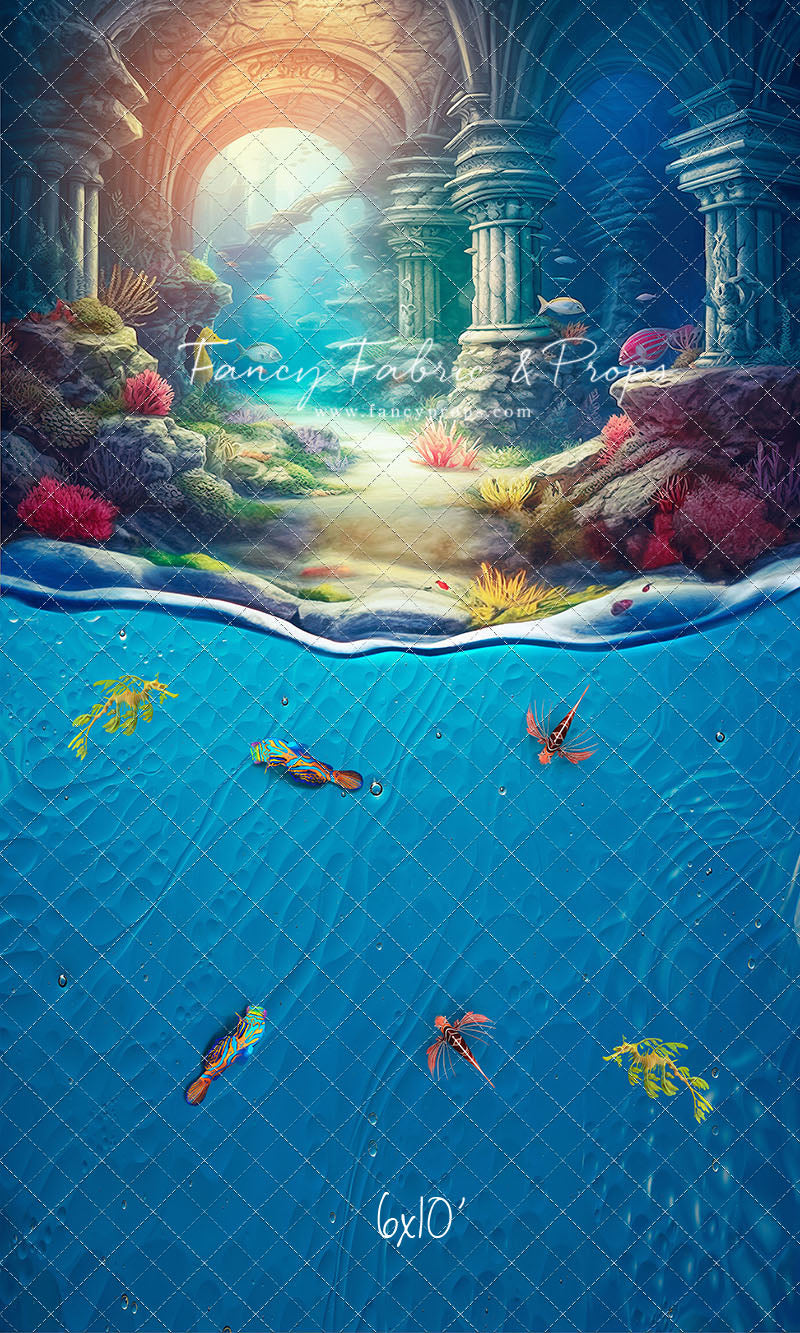 Siren Sea Life- with Fish - With Sweep Option