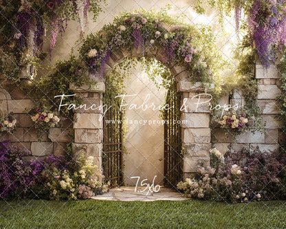 Amethyst Garden Gate - With Sweep Option