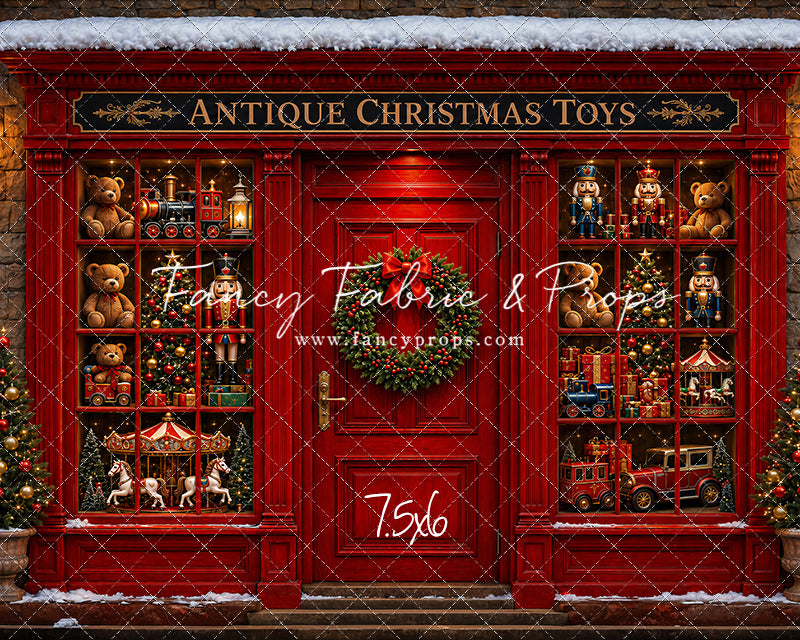 Antique Christmas Toy Store - with Sweep Option