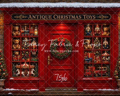 Antique Christmas Toy Store - with Sweep Option
