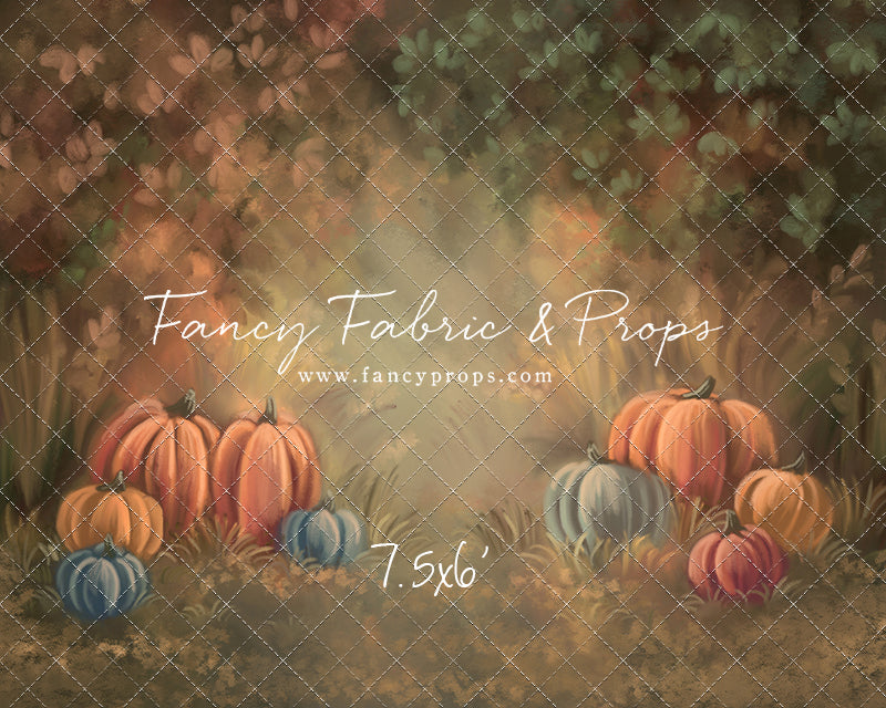 Autumn Pumpkin Paradise - With Sweep Option