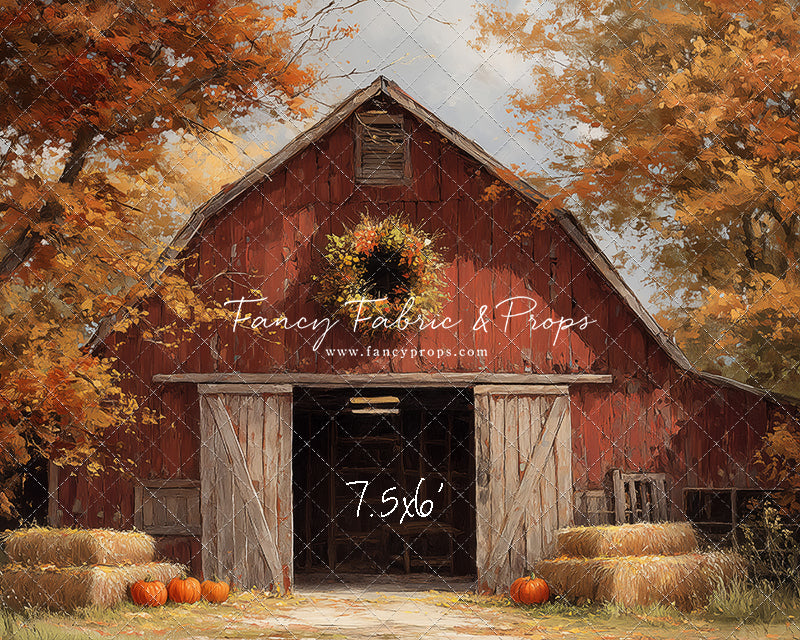 Autumn At Red Oak Farm - with Sweep Option