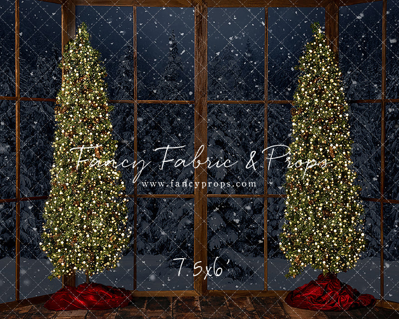 Bay Window With Trees