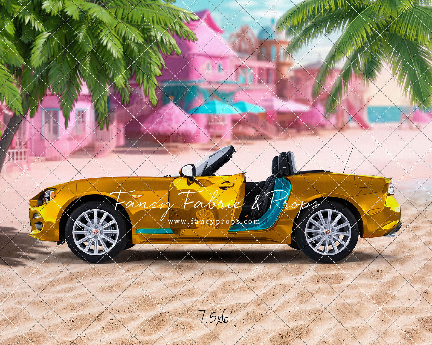 Beach Convertible -Gold - With Sweep Option