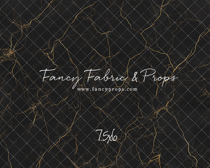 Black & Gold Marble - Floor