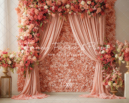 Blooming Flower Wall - With Sweep Option
