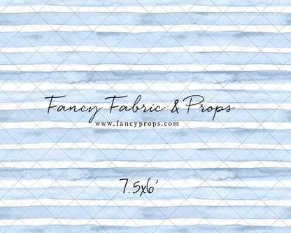 Blue Watercolor Stripes