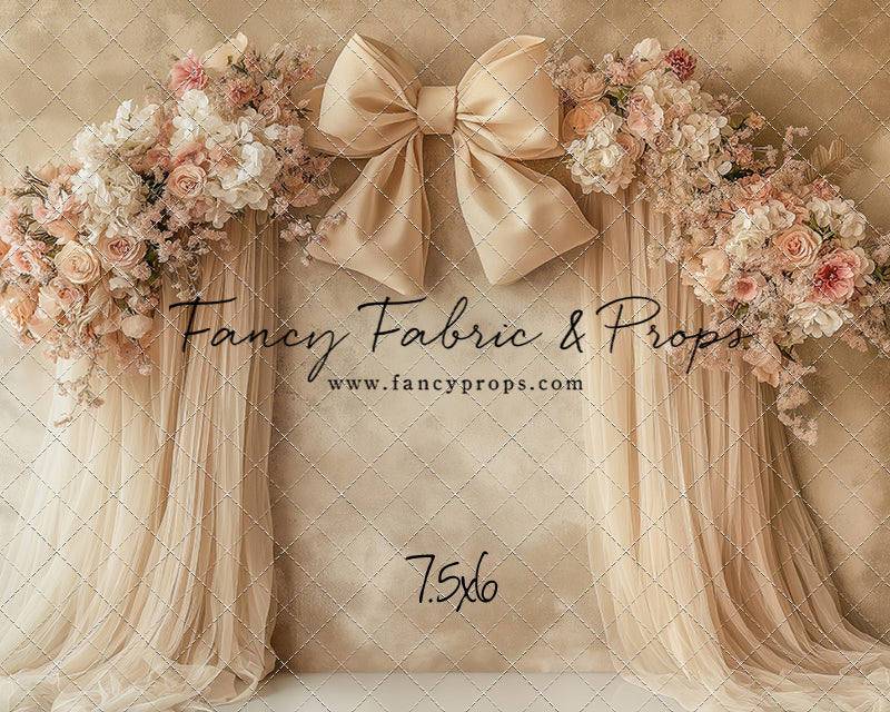Blush Bow Harmony  - With Sweep Option