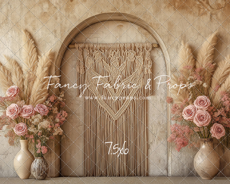 Bohemian Rose - With Sweep Option