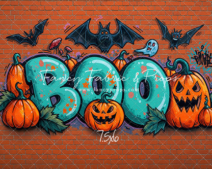 Boo Crew Graffiti Wall - With Sweep Option