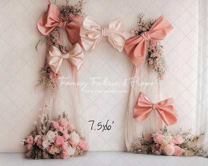 Bowtied Blush - With Sweep Option