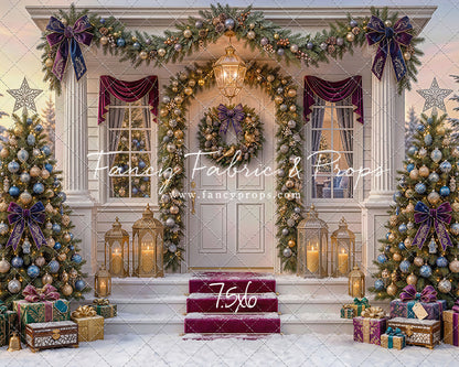 Christmas Plum Home - With Sweep Option