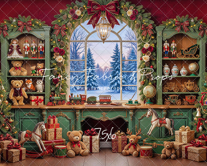 Christmas Toy Cabinet - with Sweep Option