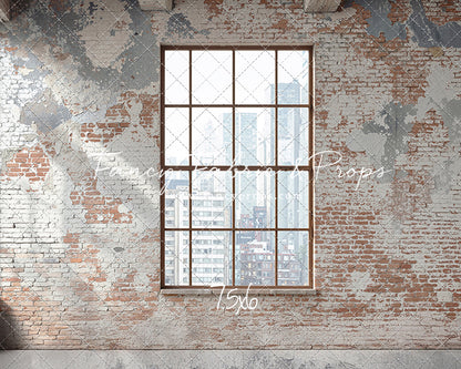 City Brick Canvas - With Sweep Option