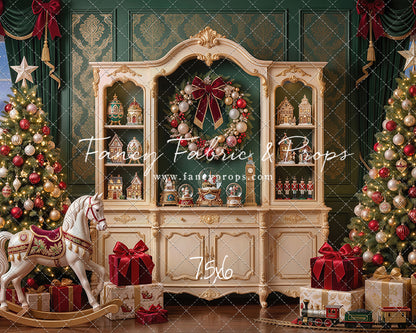 Classic Christmas Cabinet - With Sweep Option