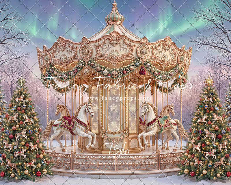Classic Christmas Carousel - With Sweep Option