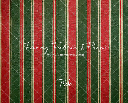 Classic Christmas Stripe - With Sweep Option