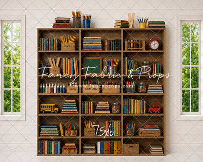 Classic Classroom Bookshelf - With Sweep Option