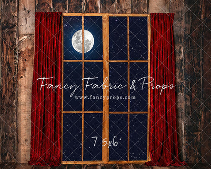 Classic Window With Drapes