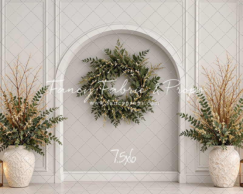 Clean Evergreen Arch - With Sweep Option