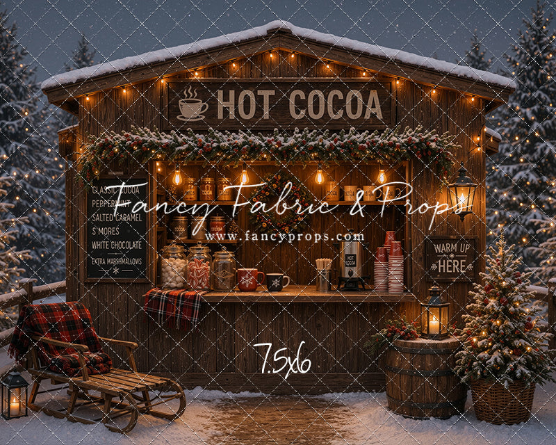 Cocoa Stand Holiday - With Sweep Option