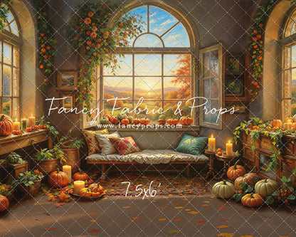 Cozy Harvest Nook - With Sweep Option