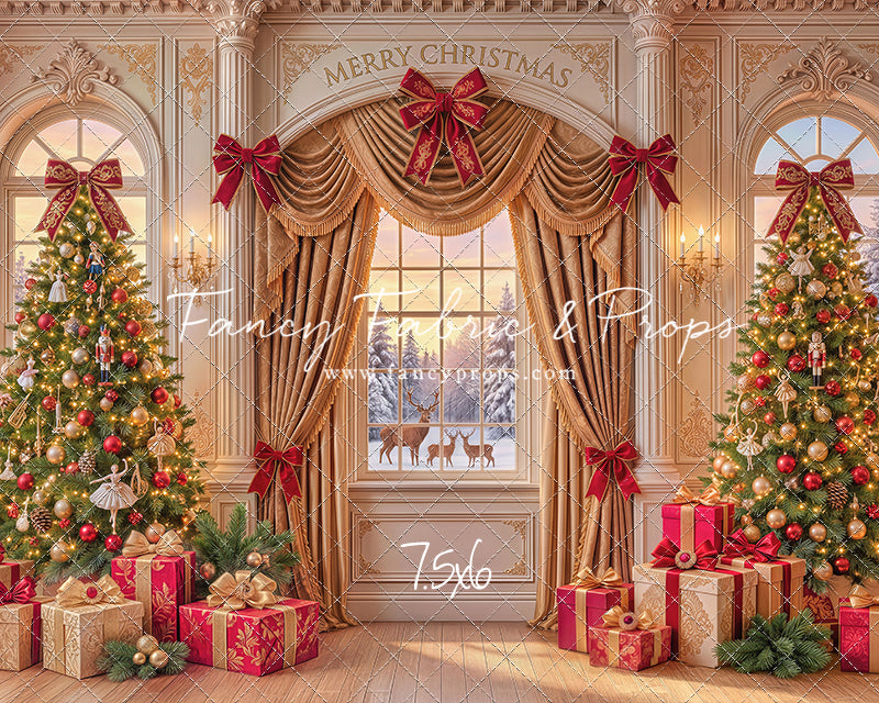 Deer Christmas - with Sweep Option