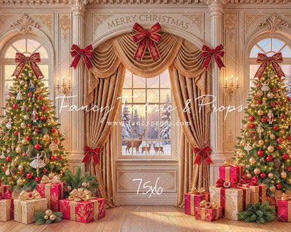 Deer Christmas - with Sweep Option