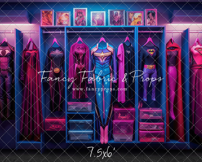 Dress Like A Super Girl- With Sweep Option