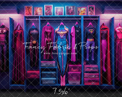 Dress Like A Super Girl- With Sweep Option