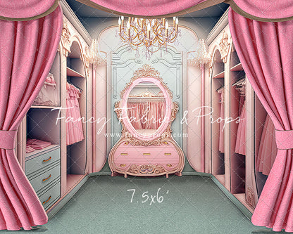 Elegant Armoire - Sage Floor Option - With Sweep Option