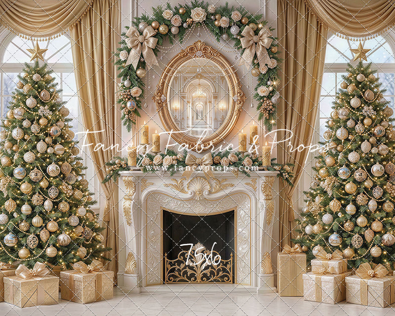Elegant Ivory Parlor - with Sweep Option