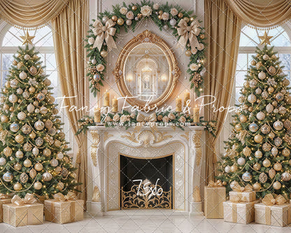 Elegant Ivory Parlor - with Sweep Option