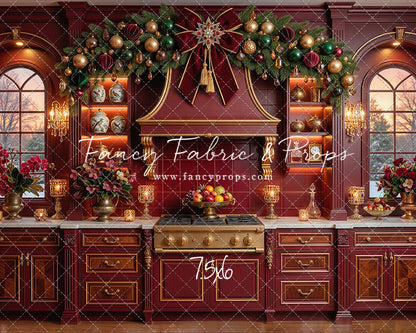 Elegant Scarlet Kitchen - With Sweep Option