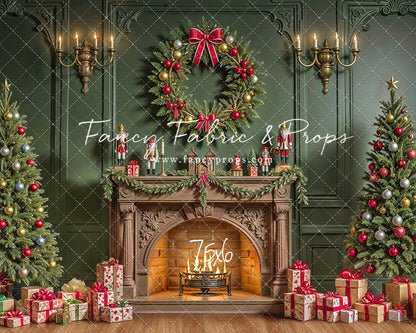 Emerald Christmas Room - with Sweep Option