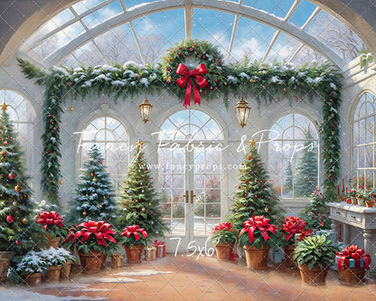 Enchanted Winter Conservatory - With Sweep Option