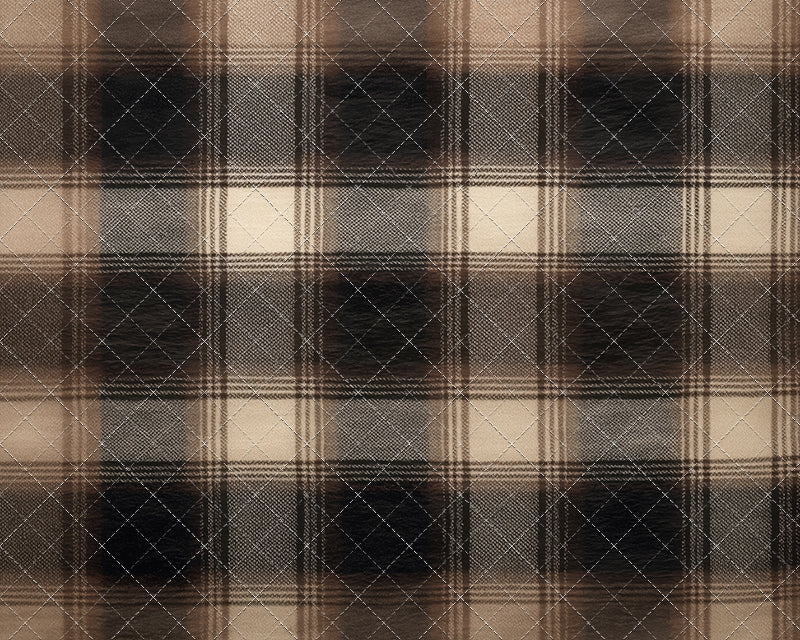 Espresso Flannel - With Sweep Option