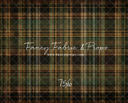 Evergreen Flannel - With Sweep Option