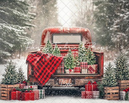 Festive Pickup Truck - with Sweep Option