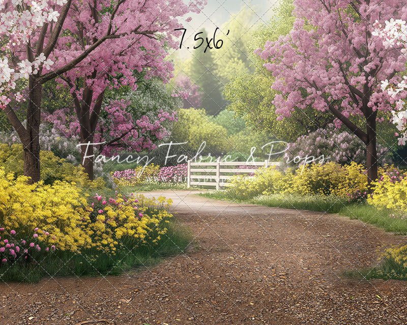 Flowering Spring Path - With Sweep Option