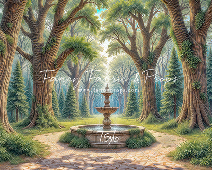Fountain of the Enchanted Grove - With Sweep Option