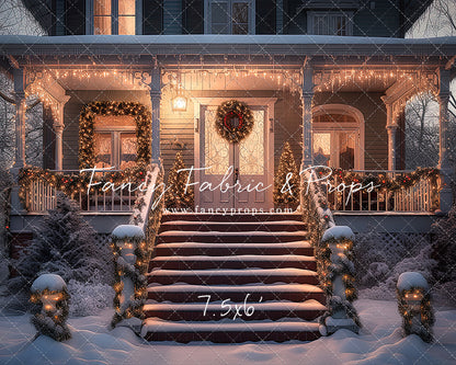 Front Porch Winter Nights