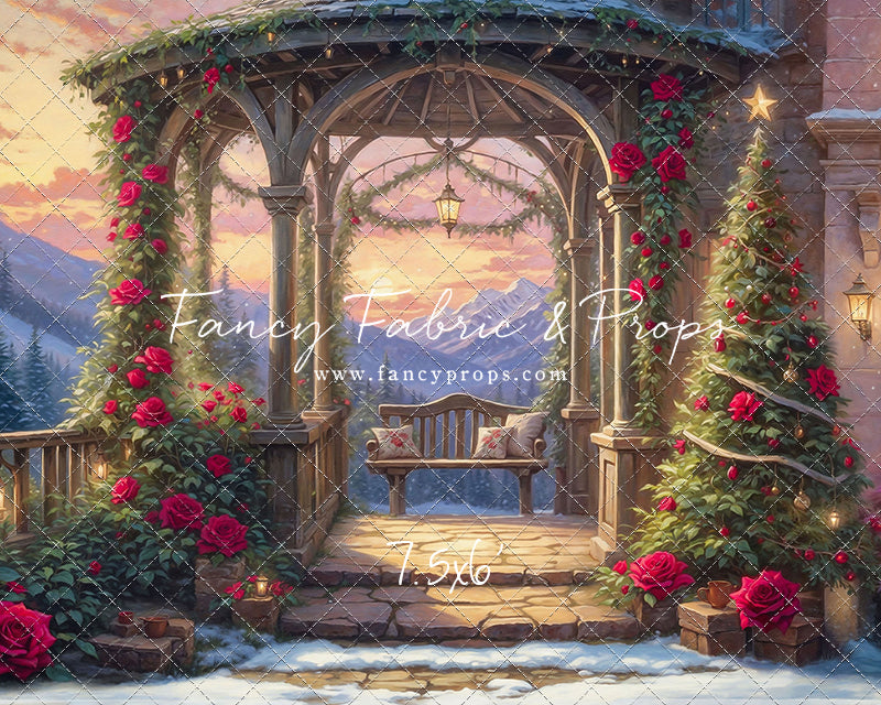 Frosty Rose Pavilion - with Sweep Option