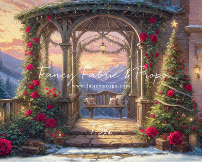 Frosty Rose Pavilion - with Sweep Option