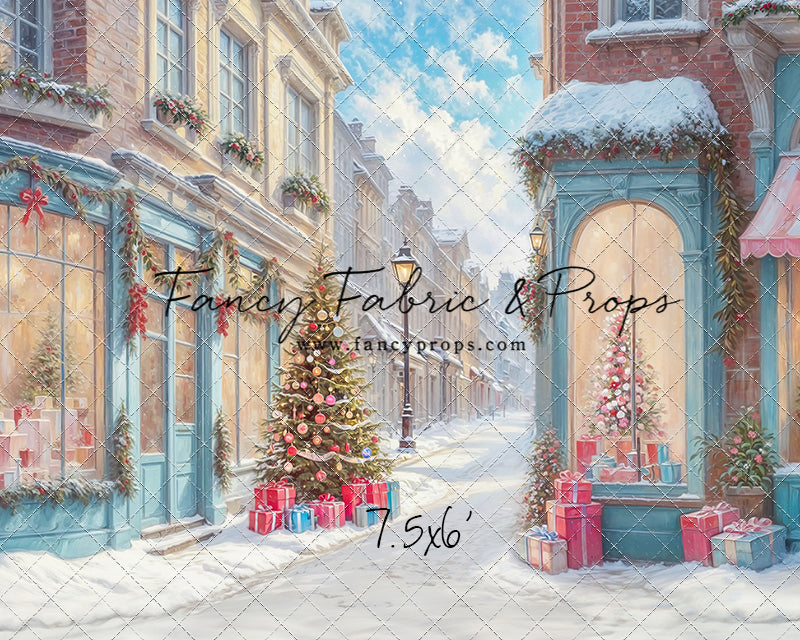 Frosty Shopping Boulevard - With Sweep Option