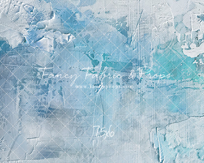 Frozen Veil - With Blue Floor Sweep Option