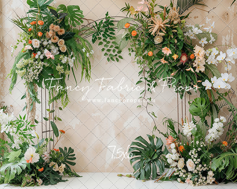Garden Arch In Bloom - With Sweep Option